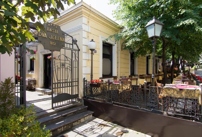 Dva Jelena restaurant in Skadarlija